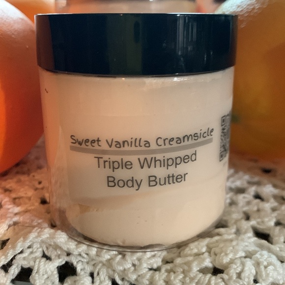 Sweet Vanilla Creamsicle Triple Whipped Body Butter Handmade Small Batches - Picture 17 of 17